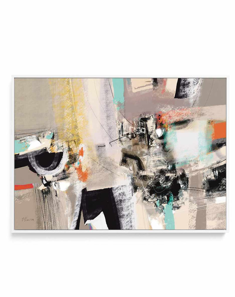 Abstract Industrial I by Maurizio Piovan | Framed Canvas Art Print