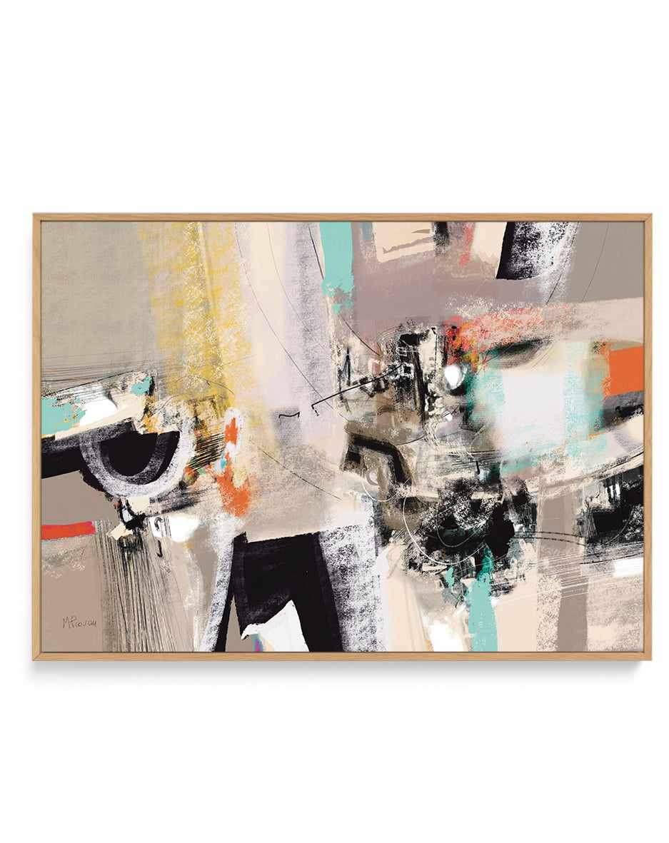 Abstract Industrial I by Maurizio Piovan | Framed Canvas Art Print