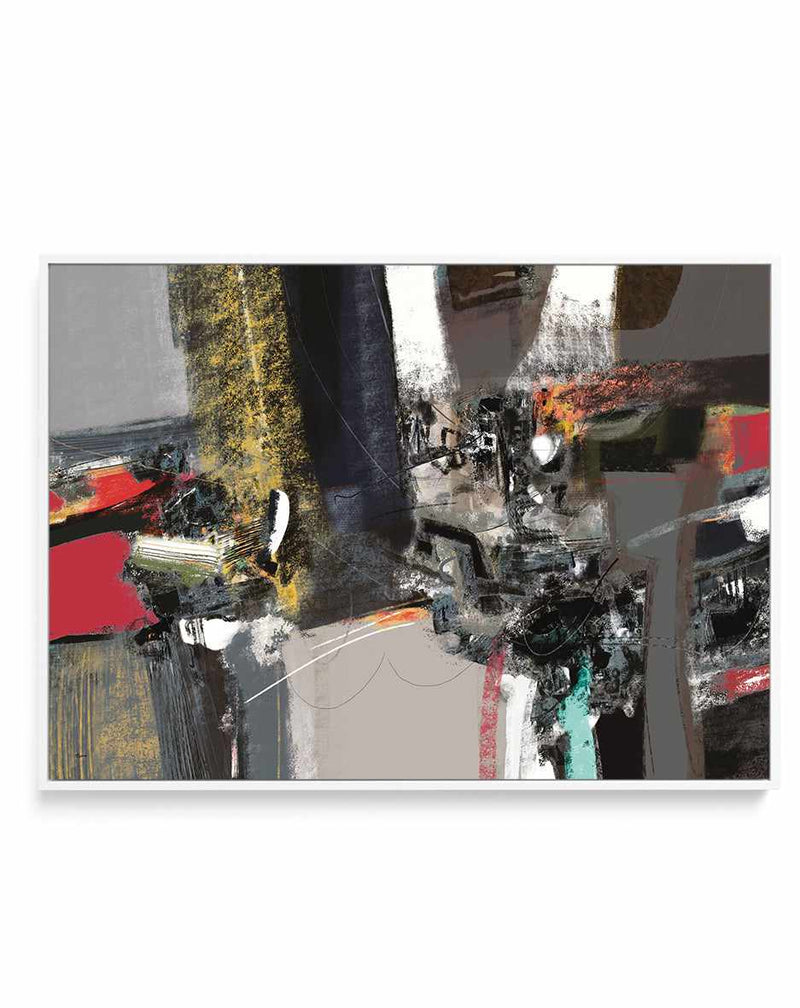 Abstract Industrial II by Maurizio Piovan | Framed Canvas Art Print