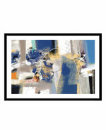 Abstract Industrial in Blue by Maurizio Piovan | Art Print
