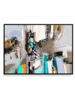 Abstract Industrial V by Maurizio Piovan | Framed Canvas Art Print