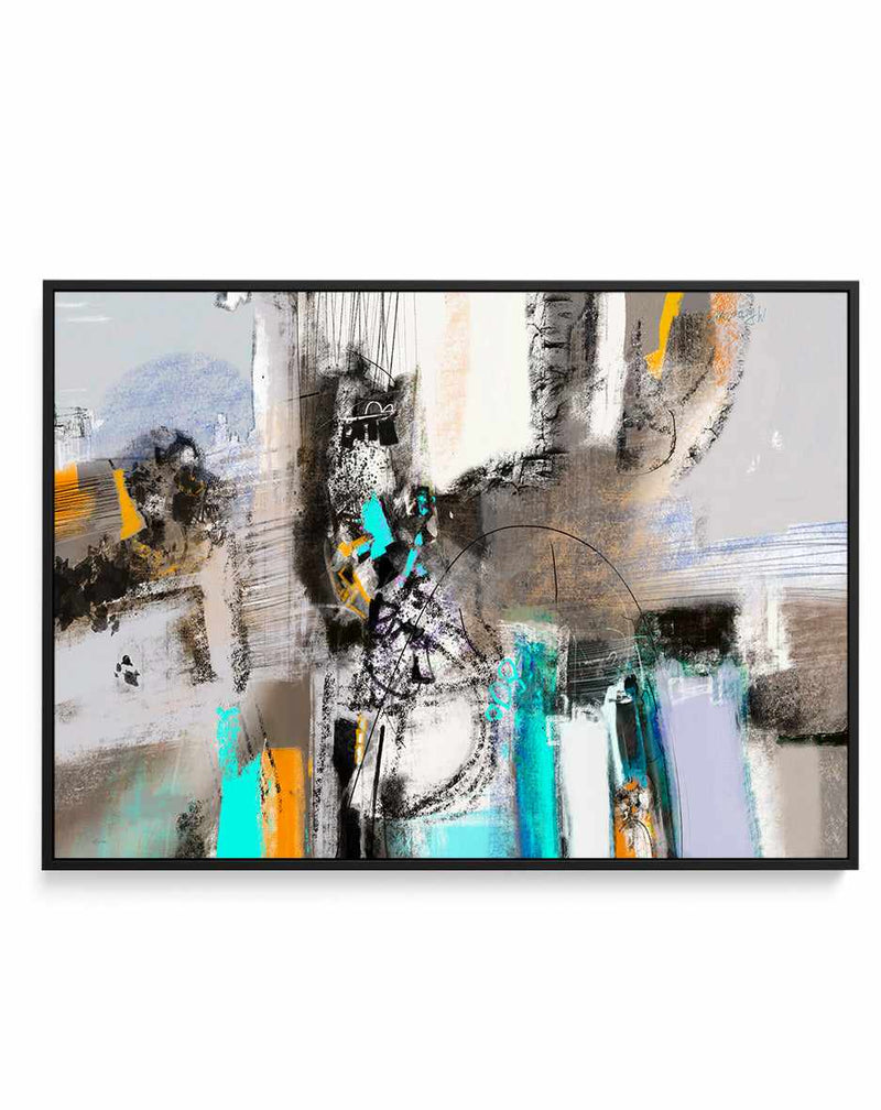 Abstract Industrial V by Maurizio Piovan | Framed Canvas Art Print