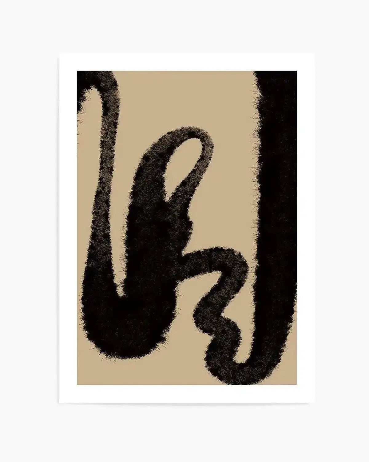 Abstract Khaki I Art Print from Olive et Oriel where you can shop wallpaper and artworks online