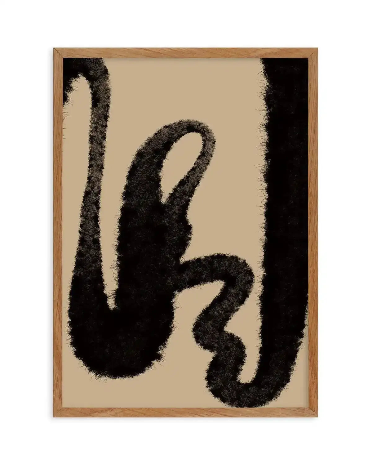 Abstract Khaki I Art Print-PRINT-Olive et Oriel-Olive et Oriel-50x70 cm | 19.6" x 27.5"-Walnut-With White Border-Buy-Australian-Art-Prints-Online-with-Olive-et-Oriel-Your-Artwork-Specialists-Austrailia-Decorate-With-Coastal-Photo-Wall-Art-Prints-From-Our-Beach-House-Artwork-Collection-Fine-Poster-and-Framed-Artwork