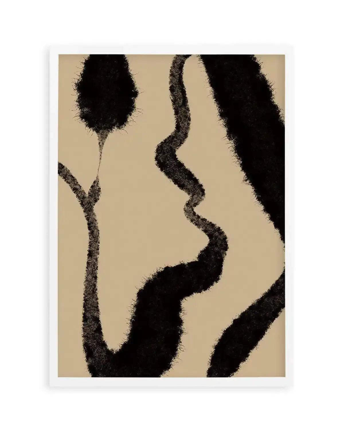 Abstract Khaki II Art Print from Olive et Oriel where you can shop wallpaper and artworks online