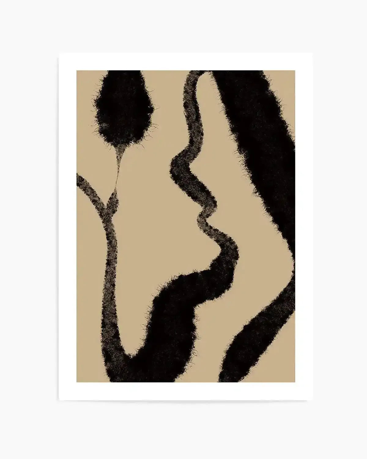 Abstract Khaki II Art Print from Olive et Oriel where you can shop wallpaper and artworks online