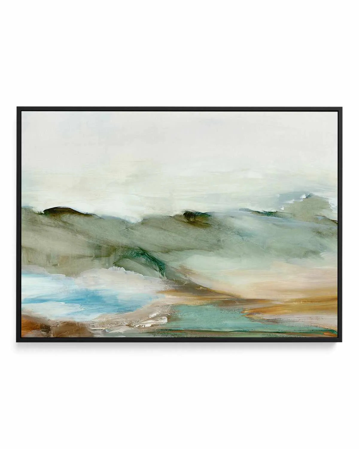 Abstract Landscape | Framed Canvas Art Print from Olive et Oriel where you can shop wallpaper and artworks online