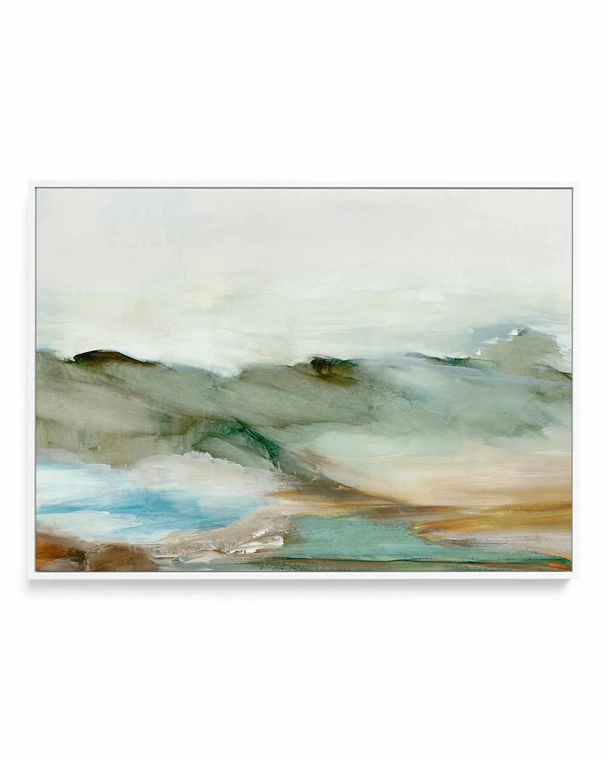 Abstract Landscape | Framed Canvas Art Print from Olive et Oriel where you can shop wallpaper and artworks online