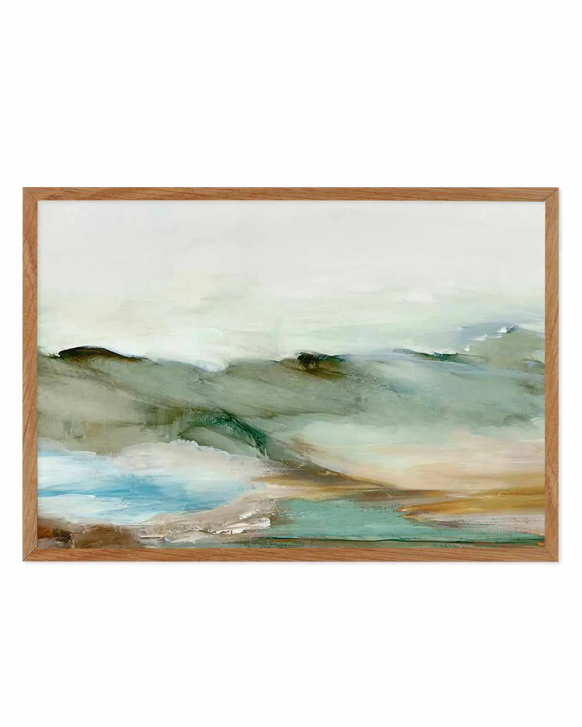 Abstract Landscape Art Print from Olive et Oriel where you can shop wallpaper and artworks online