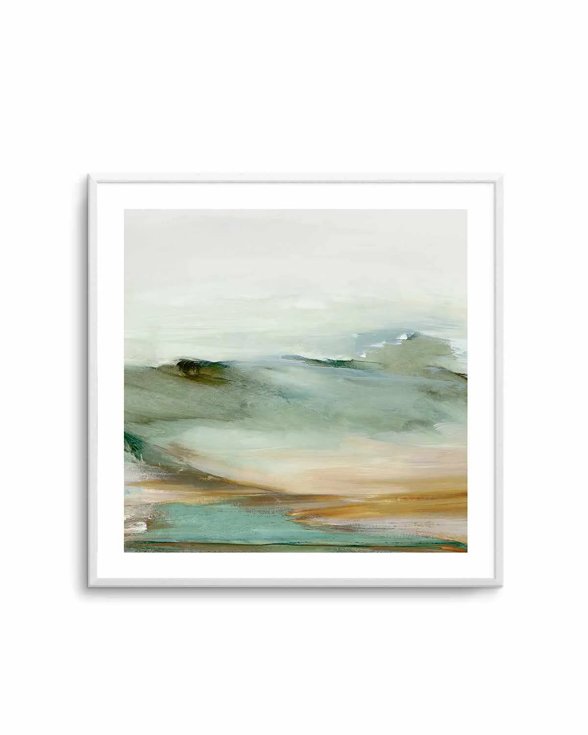 Abstract Landscape Right SQ Art Print from Olive et Oriel where you can shop wallpaper and artworks online