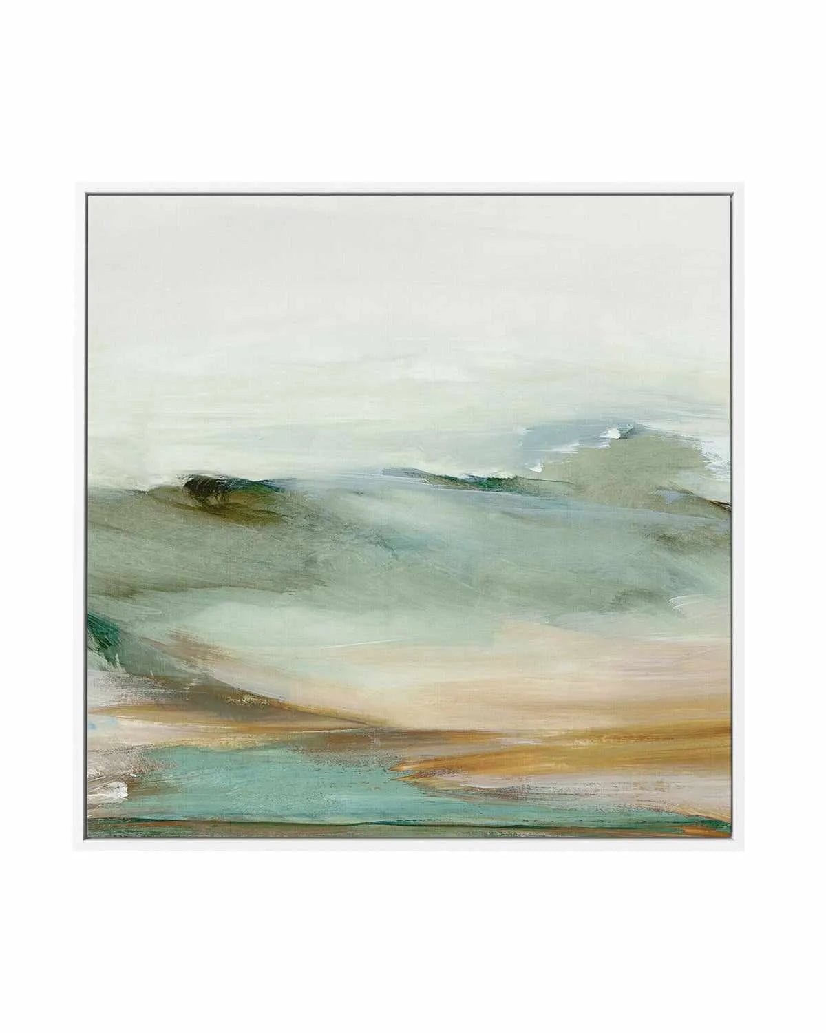 Abstract Landscape Right SQ | Framed Canvas Art Print from Olive et Oriel where you can shop wallpaper and artworks online