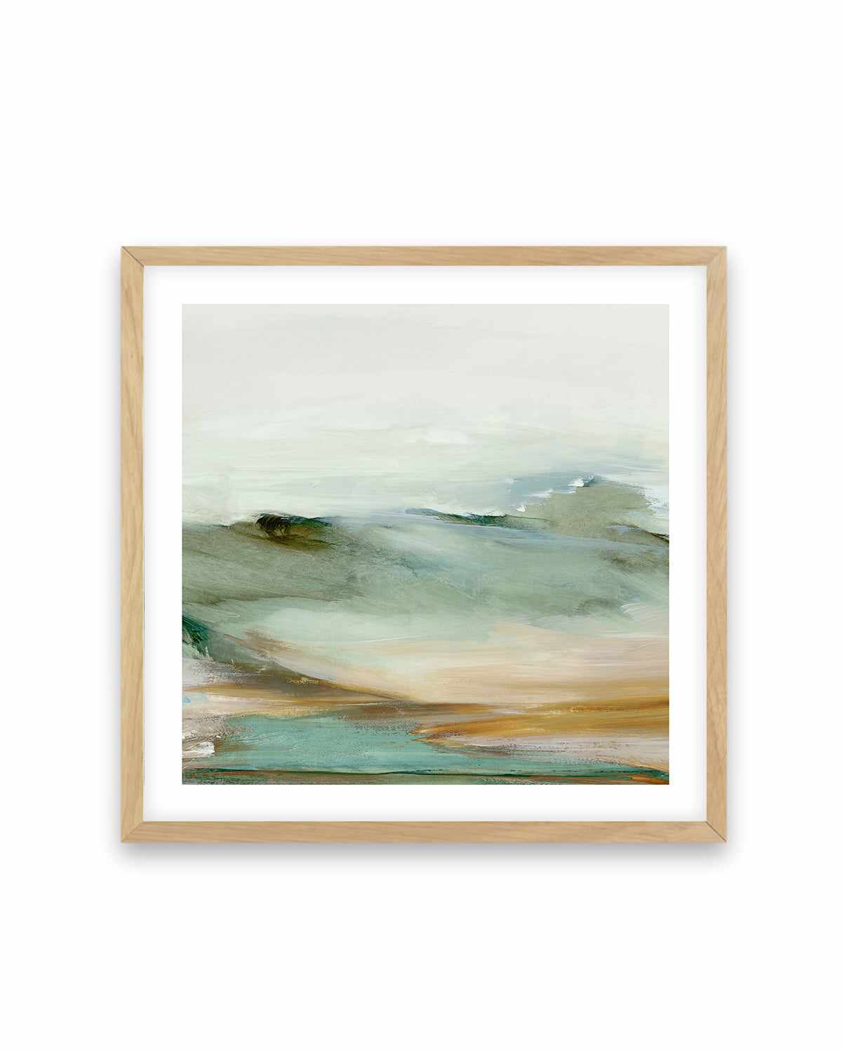 Abstract Landscape Right SQ Art Print