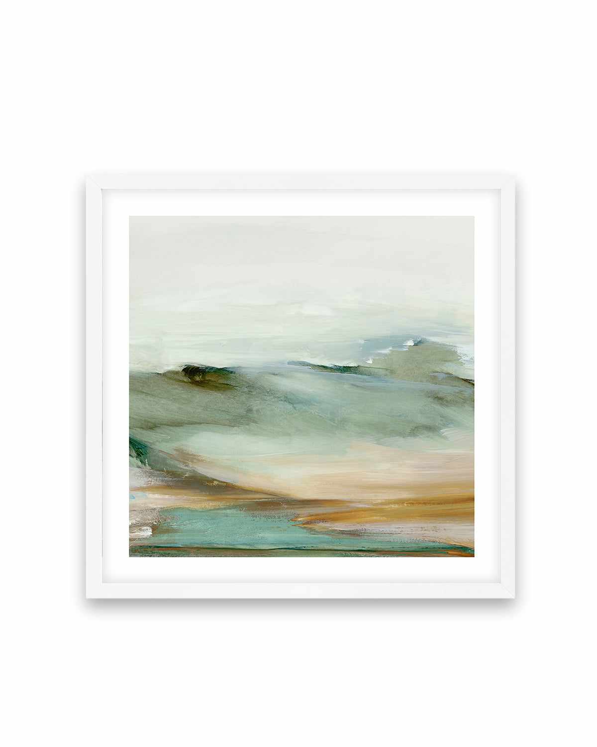 Abstract Landscape Right SQ Art Print