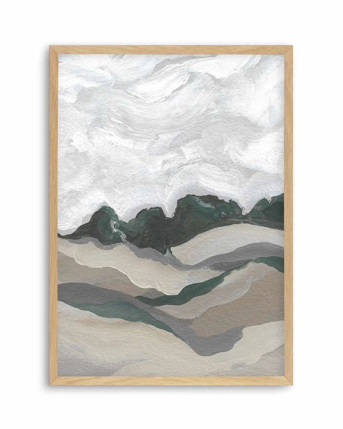 Abstract Landscape by Josephine Wianto Art Print from Olive et Oriel where you can shop wallpaper and artworks online