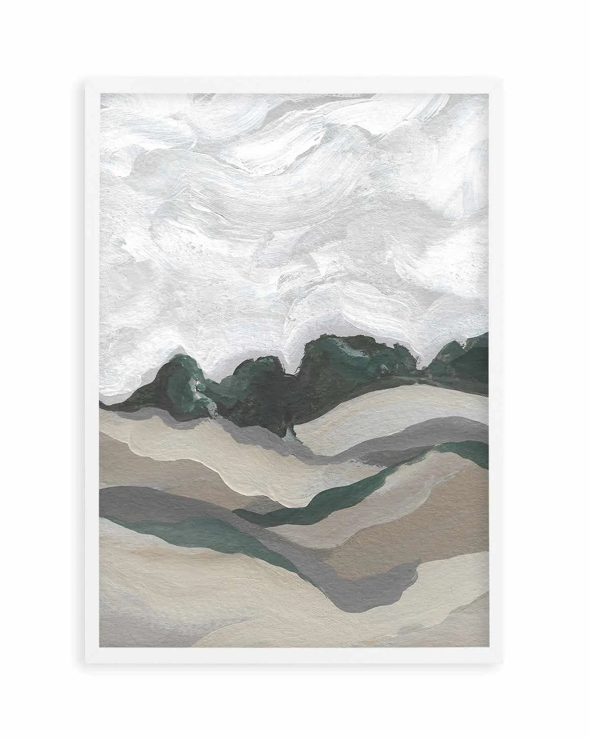 Abstract Landscape by Josephine Wianto Art Print from Olive et Oriel where you can shop wallpaper and artworks online