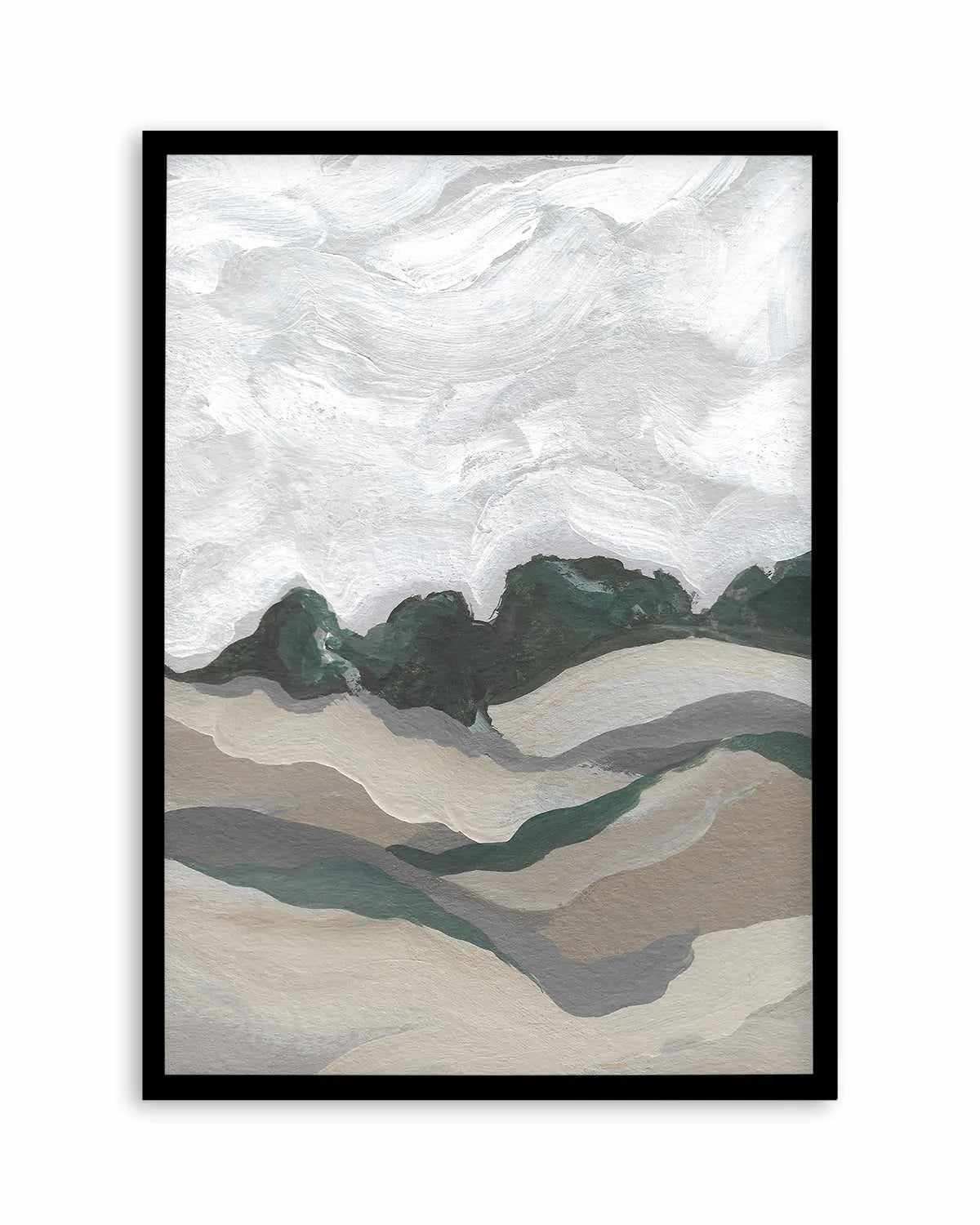 Abstract Landscape by Josephine Wianto Art Print from Olive et Oriel where you can shop wallpaper and artworks online