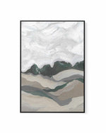 Abstract Landscape by Josephine Wianto | Framed Canvas Art Print