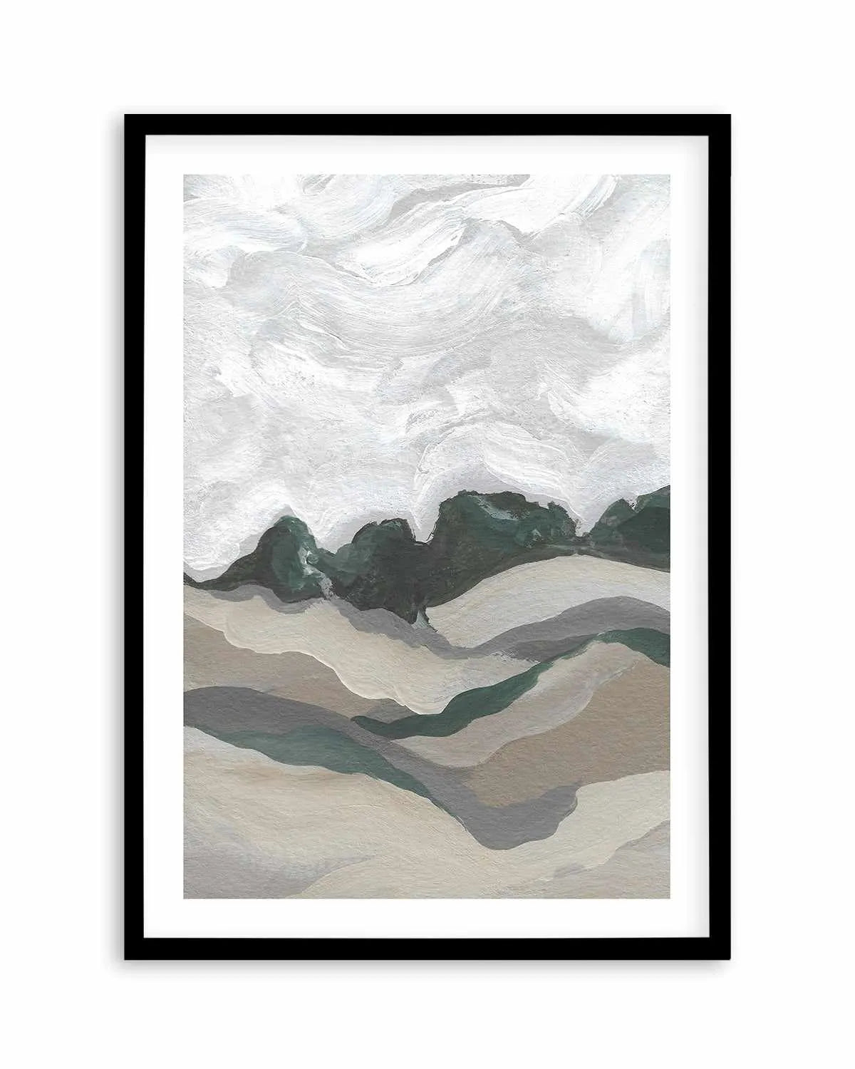 Abstract Landscape by Josephine Wianto Art Print from Olive et Oriel where you can shop wallpaper and artworks online