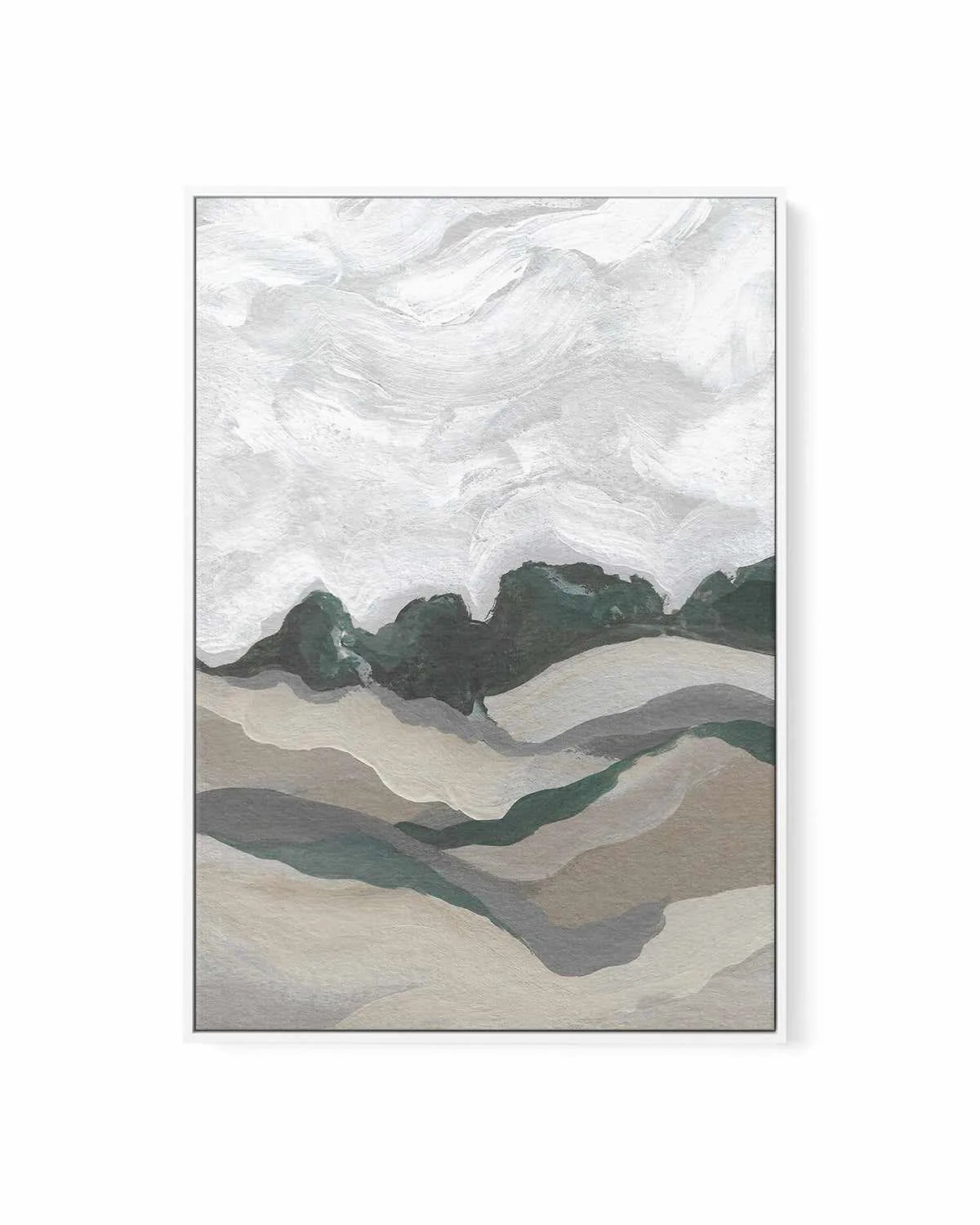 Abstract Landscape by Josephine Wianto | Framed Canvas Art Print from Olive et Oriel where you can shop wallpaper and artworks online