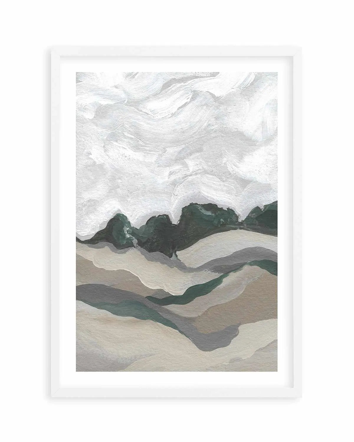 Abstract Landscape by Josephine Wianto Art Print from Olive et Oriel where you can shop wallpaper and artworks online