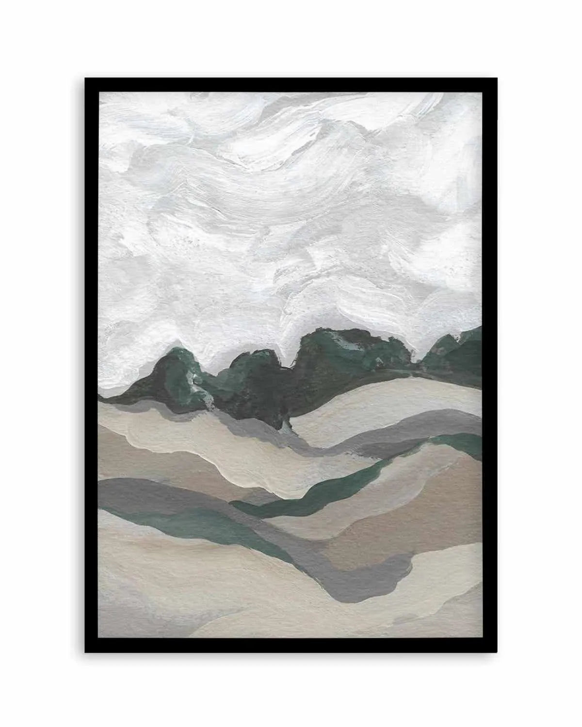 Abstract Landscape by Josephine Wianto Art Print from Olive et Oriel where you can shop wallpaper and artworks online
