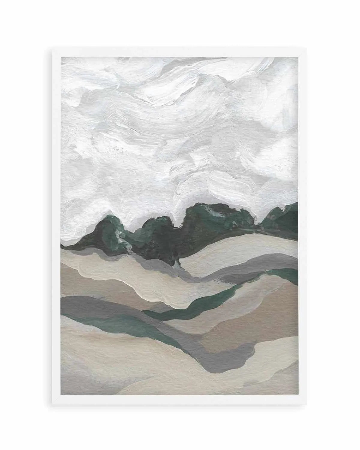 Abstract Landscape by Josephine Wianto Art Print from Olive et Oriel where you can shop wallpaper and artworks online