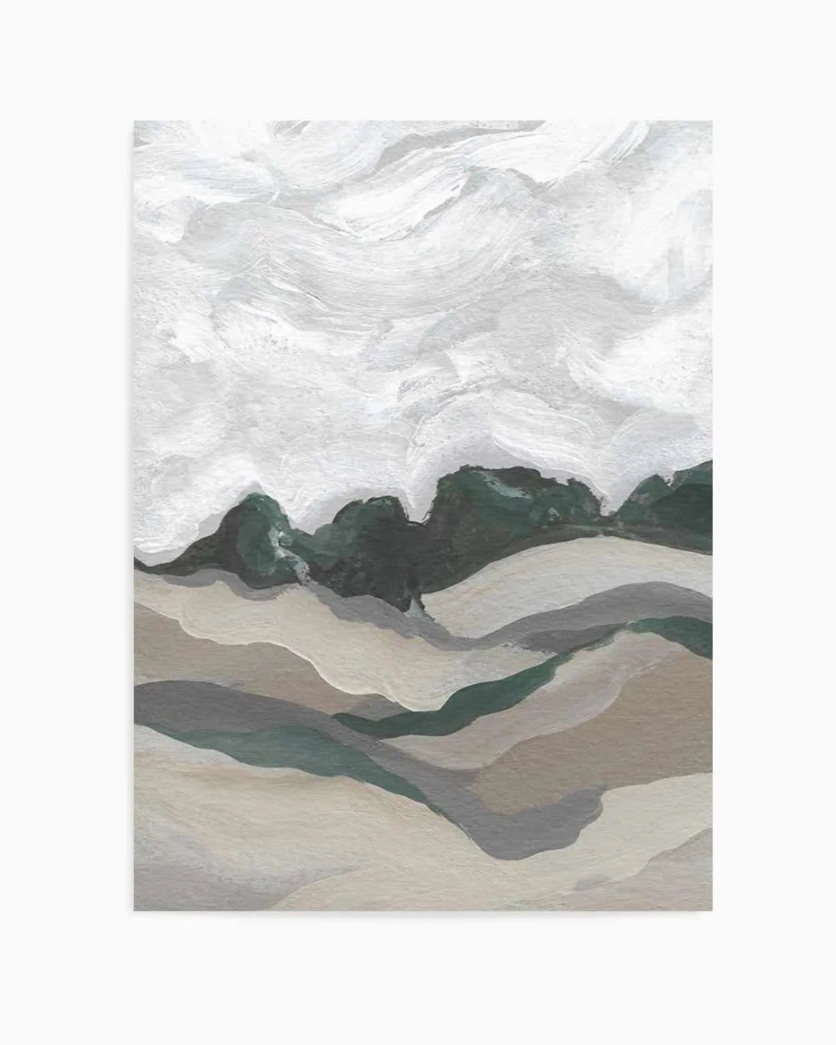 Abstract Landscape by Josephine Wianto Art Print from Olive et Oriel where you can shop wallpaper and artworks online