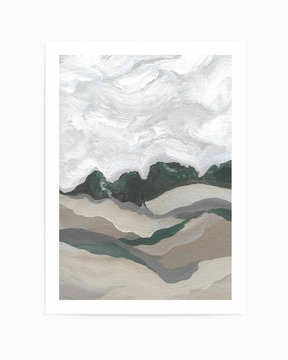Abstract Landscape by Josephine Wianto Art Print from Olive et Oriel where you can shop wallpaper and artworks online