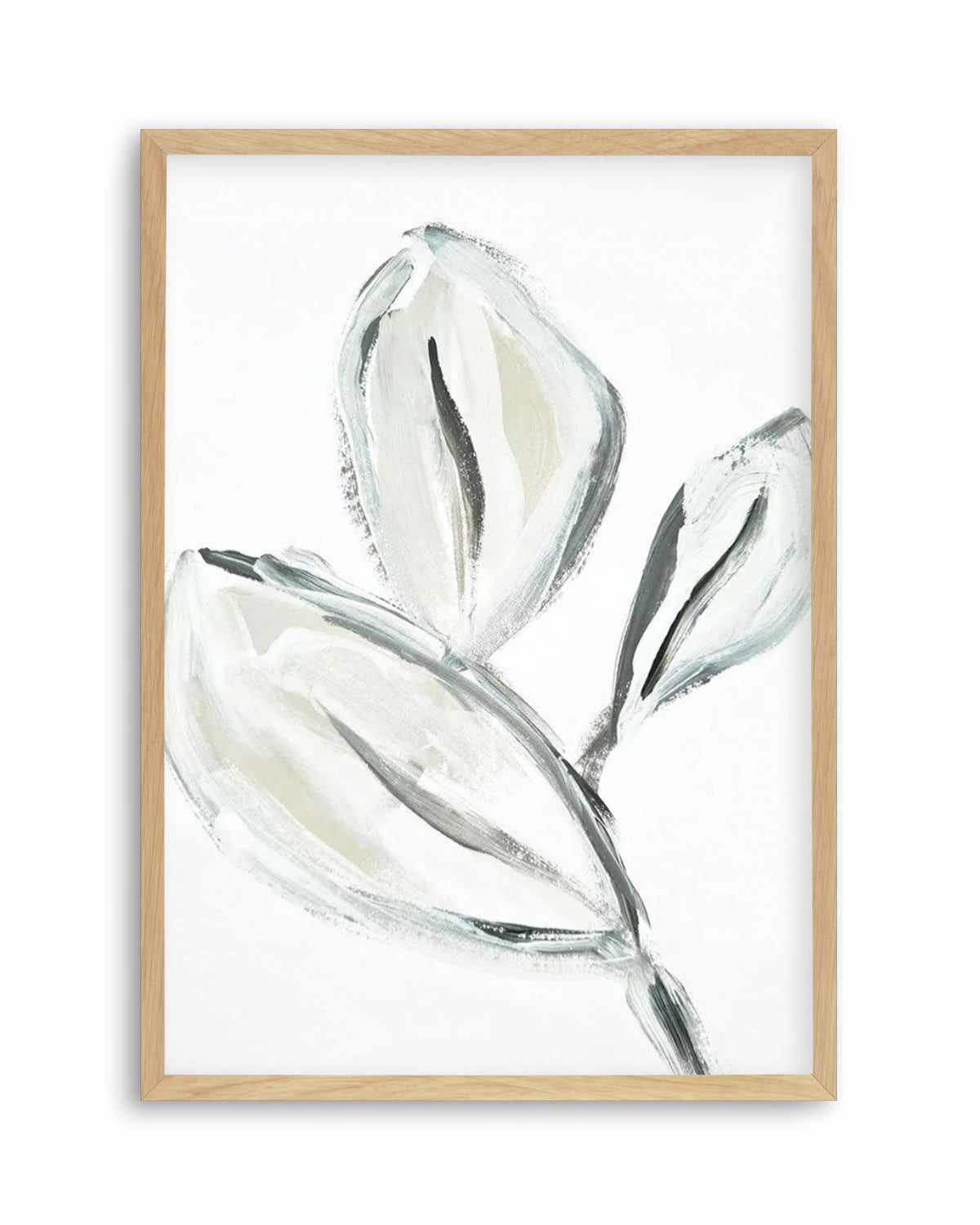 Abstract Leaves Art Print