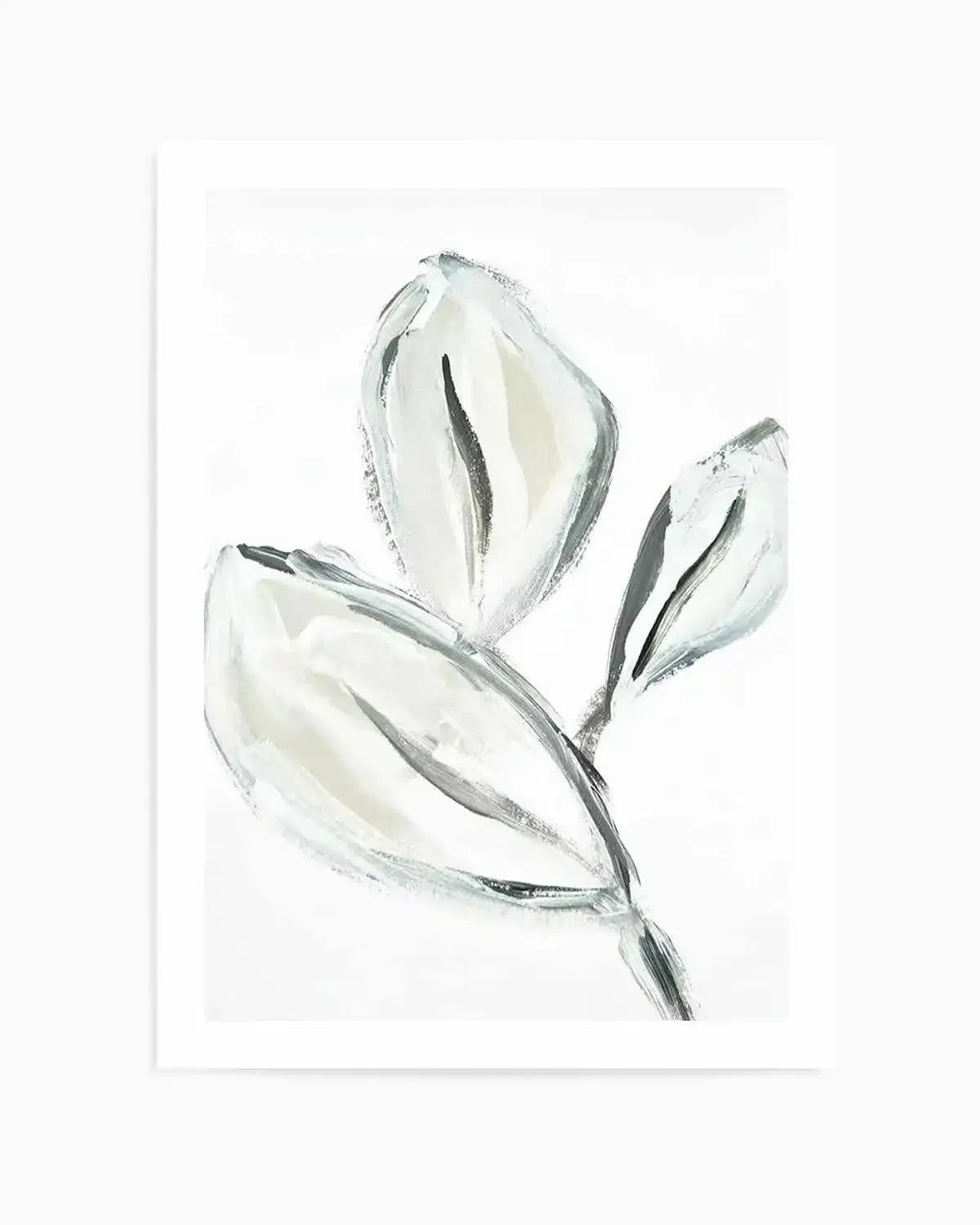 Abstract Leaves Art Print from Olive et Oriel where you can shop wallpaper and artworks online