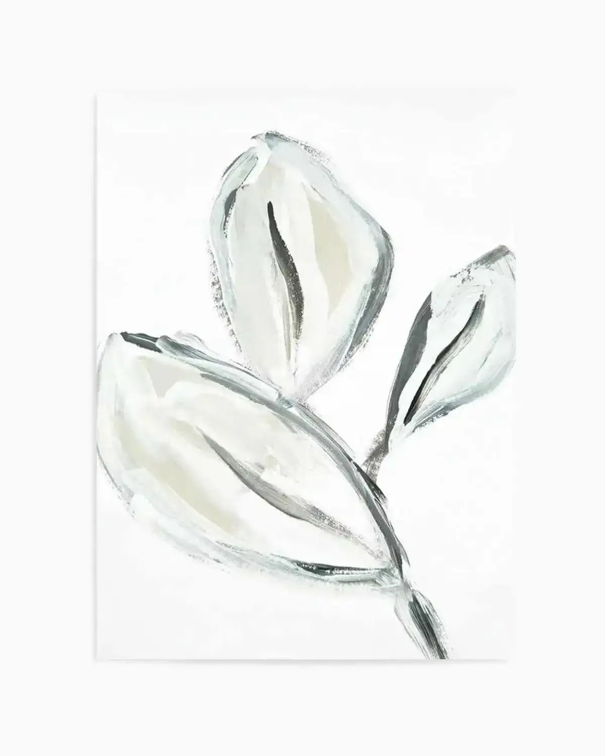 Abstract Leaves Art Print from Olive et Oriel where you can shop wallpaper and artworks online
