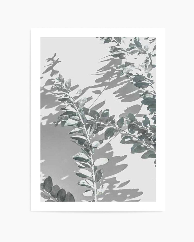 Abstract Leaves II Art Print