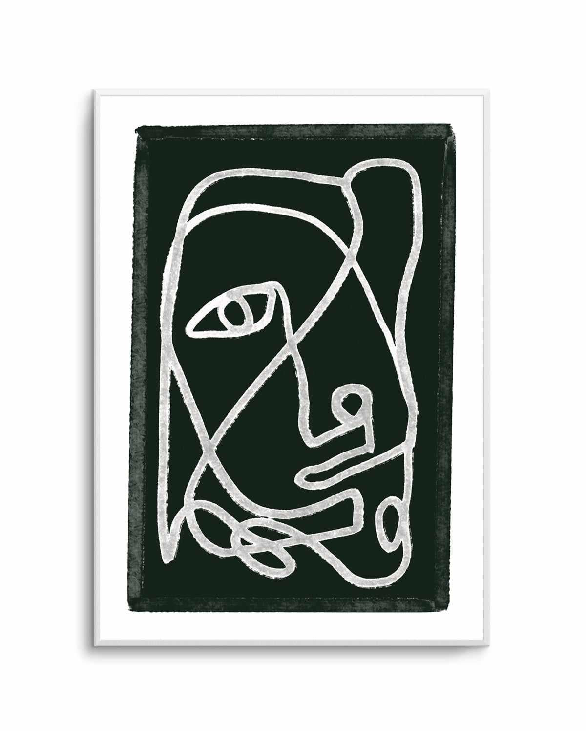 Abstract Lined Black by Sharyn Bursic | Art Print from Olive et Oriel where you can shop wallpaper and artworks online