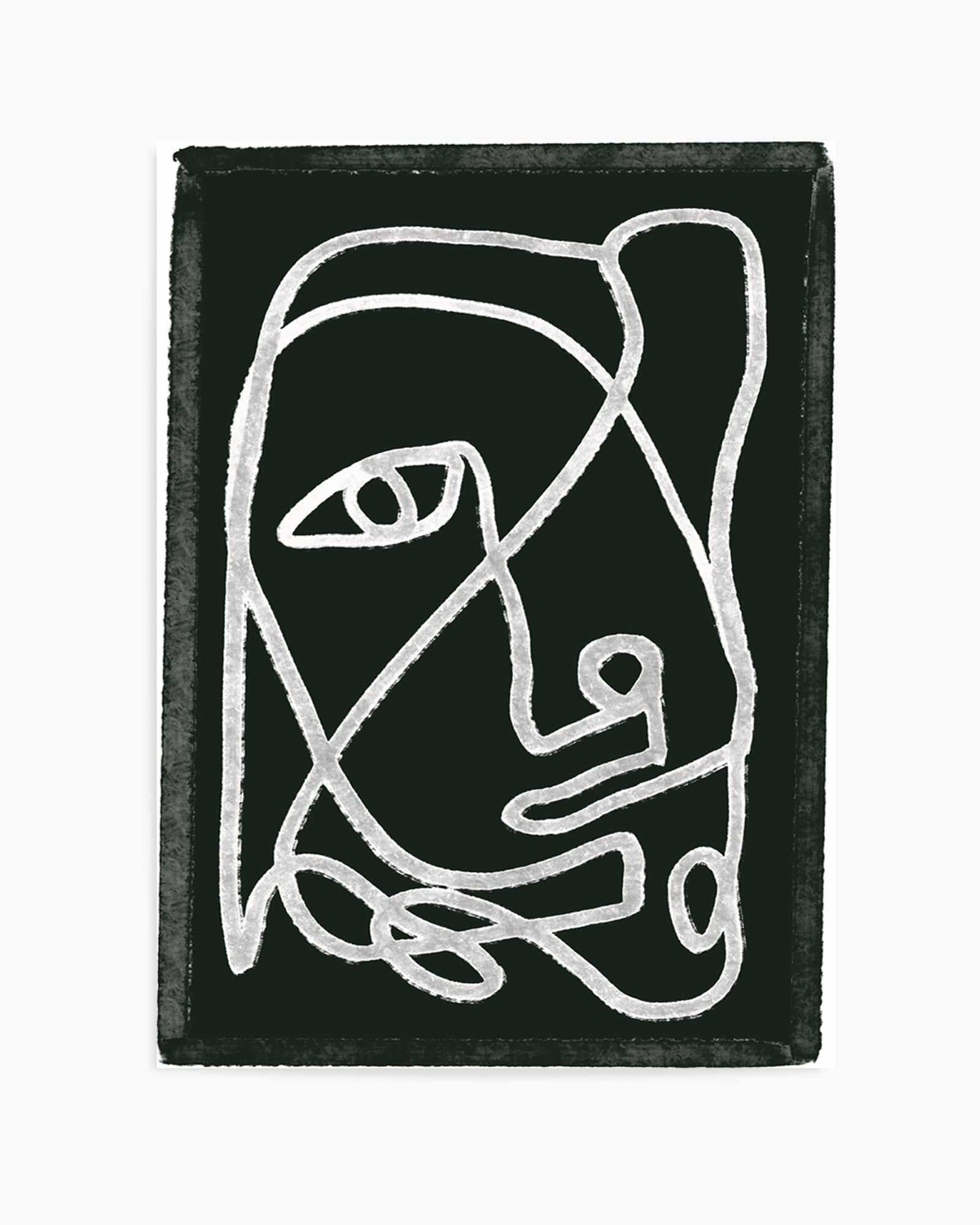 Abstract Lined Black by Sharyn Bursic | Art Print from Olive et Oriel where you can shop wallpaper and artworks online