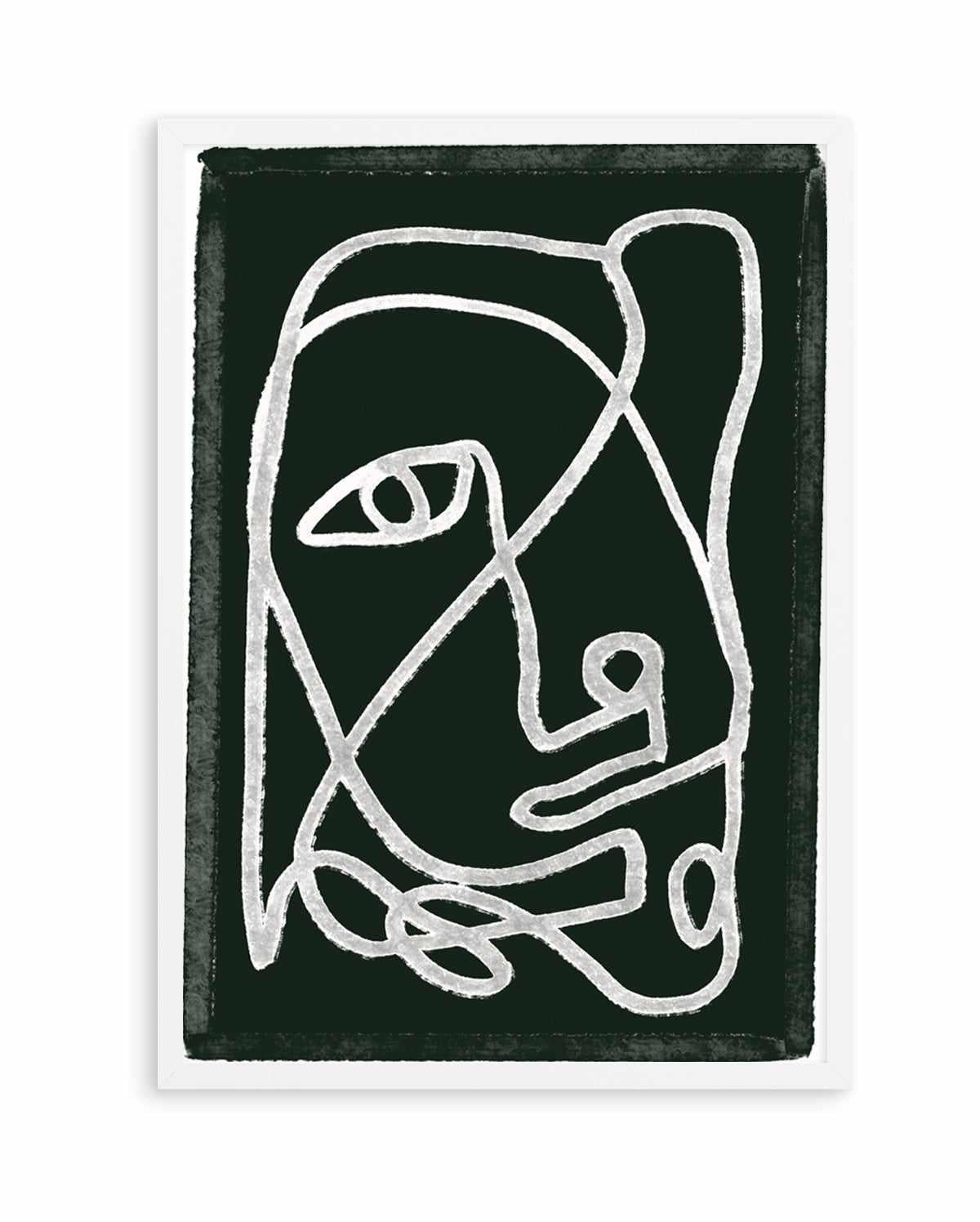 Abstract Lined Black by Sharyn Bursic | Art Print from Olive et Oriel where you can shop wallpaper and artworks online