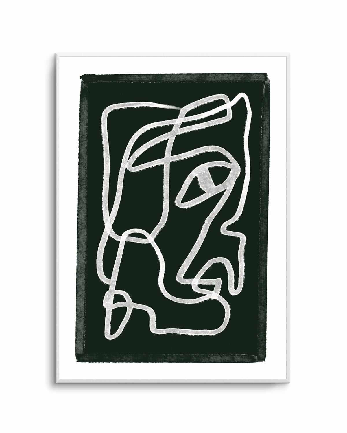 Abstract Lines Black by Sharyn Bursic | Art Print from Olive et Oriel where you can shop wallpaper and artworks online