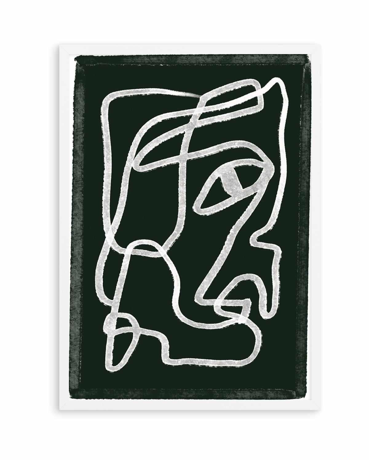 Abstract Lines Black by Sharyn Bursic | Art Print from Olive et Oriel where you can shop wallpaper and artworks online