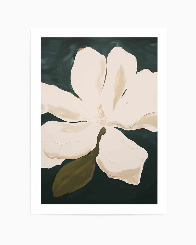 Abstract Magnolia | Art Print