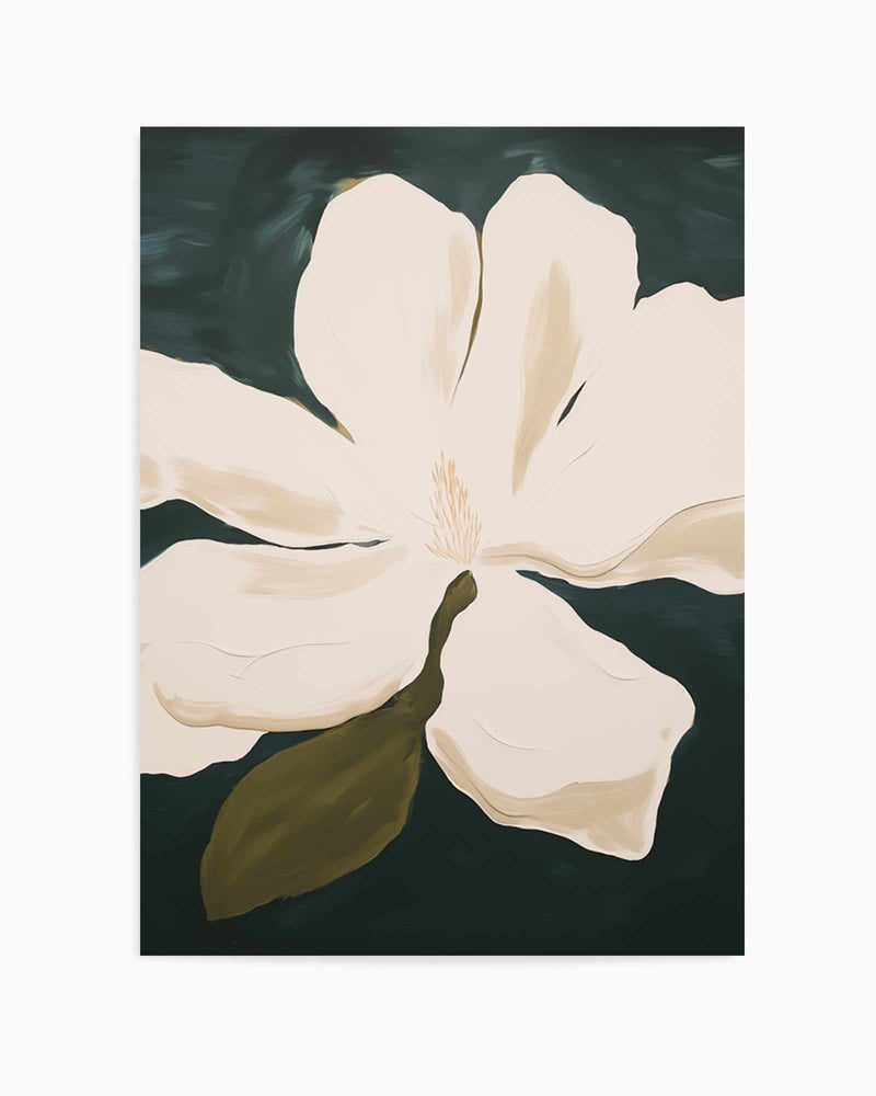 Abstract Magnolia | Art Print