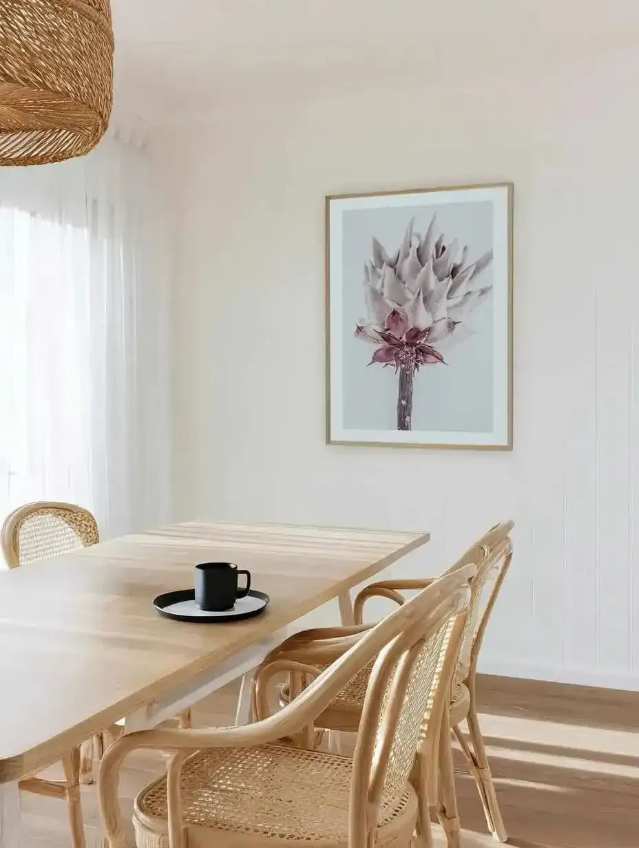 Abstract Protea III Art Print from Olive et Oriel where you can shop wallpaper and artworks online