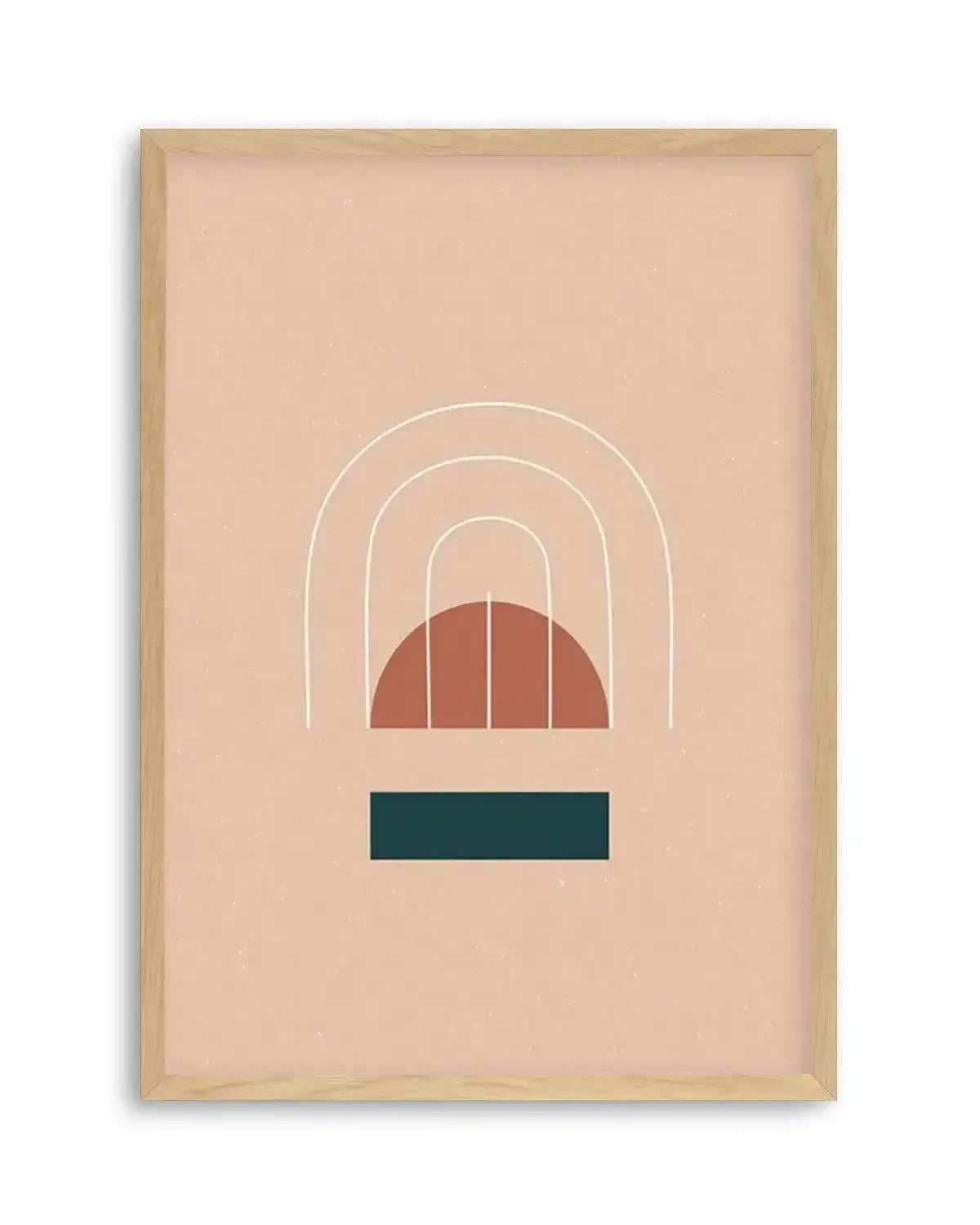 Abstract Rising Sun Art Print from Olive et Oriel where you can shop wallpaper and artworks online