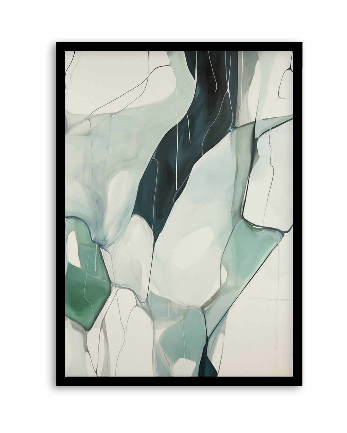 Abstract Seaglass I | Art Print