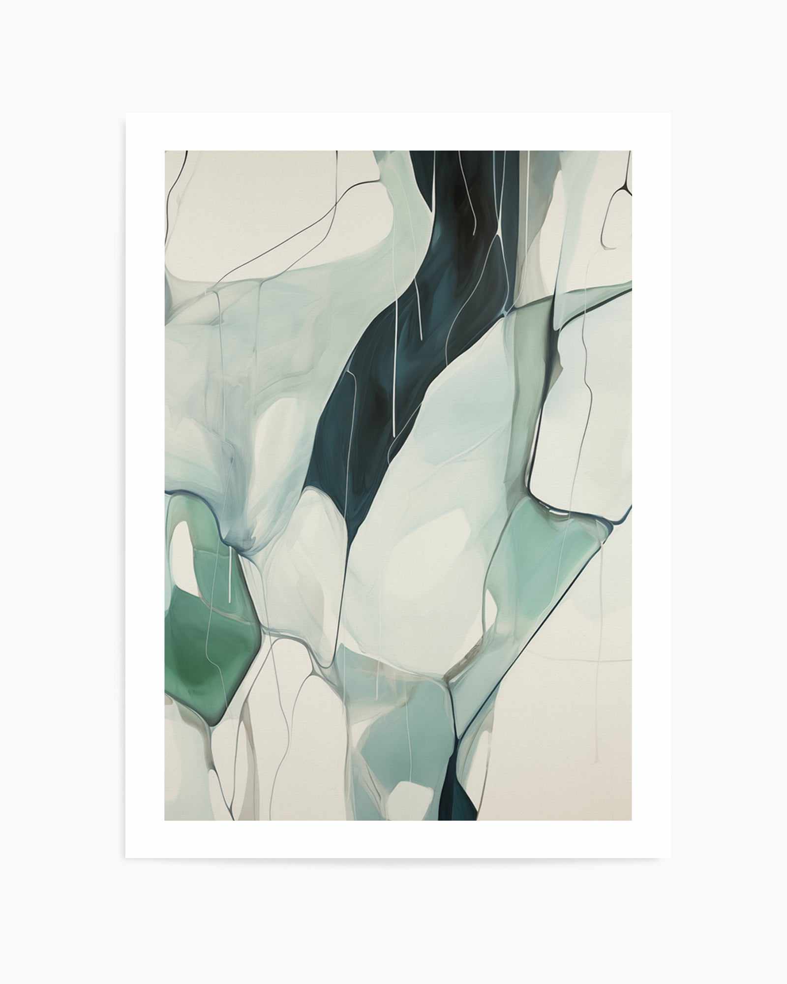 Abstract Seaglass I | Art Print