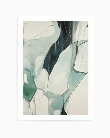 Abstract Seaglass I | Art Print from Olive et Oriel where you can shop wallpaper and artworks online