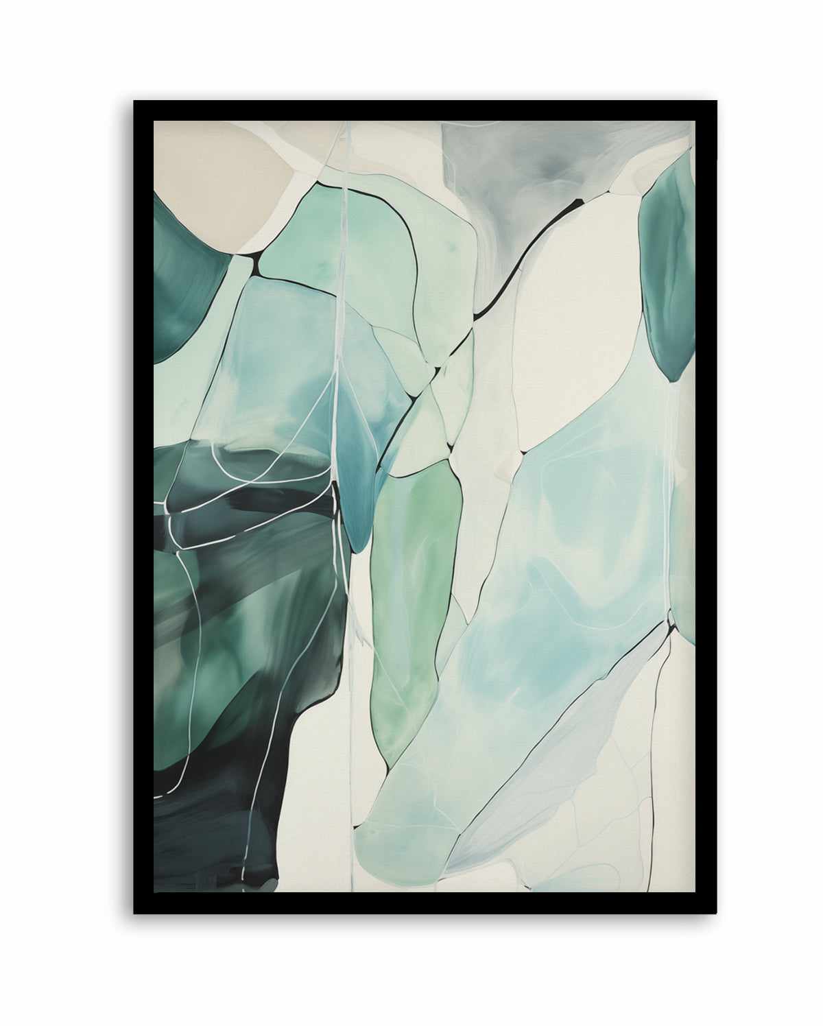 Abstract Seaglass II | Art Print