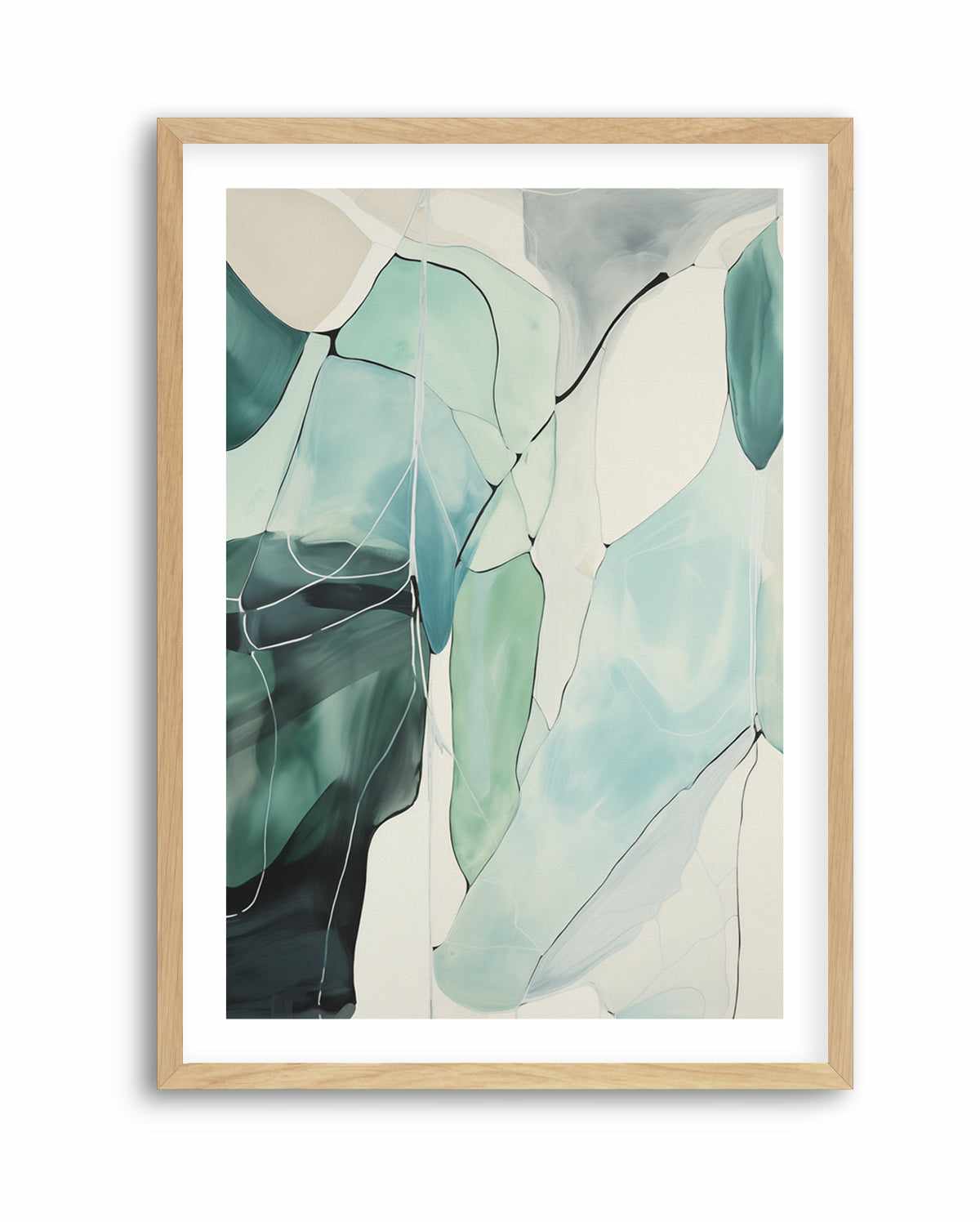 Abstract Seaglass II | Art Print