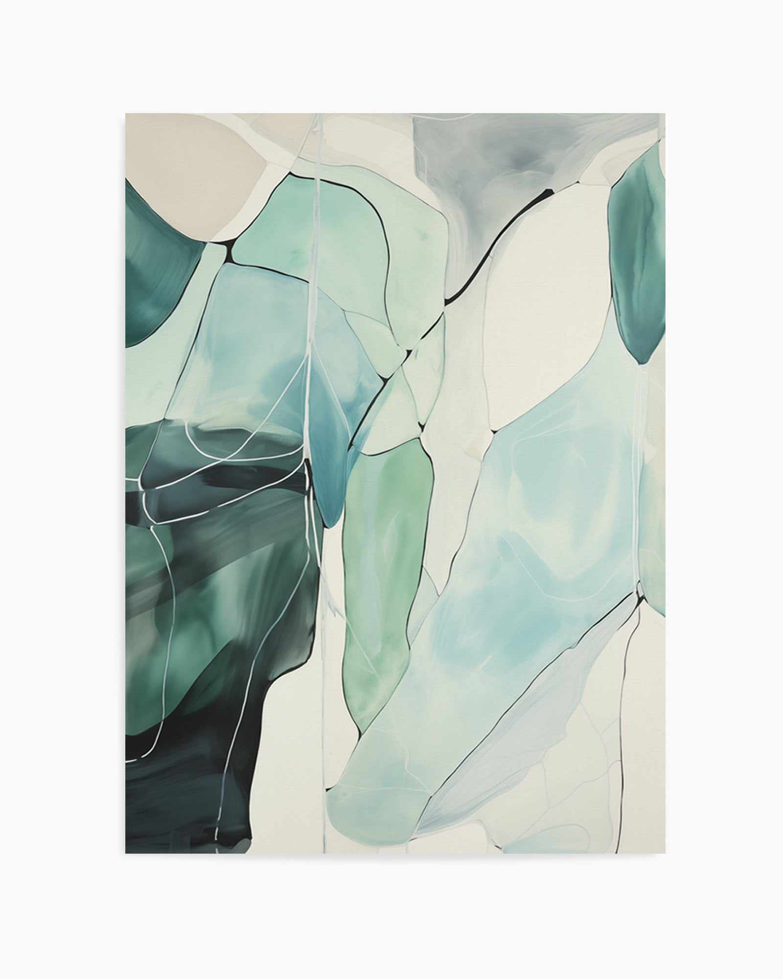 Abstract Seaglass II | Art Print