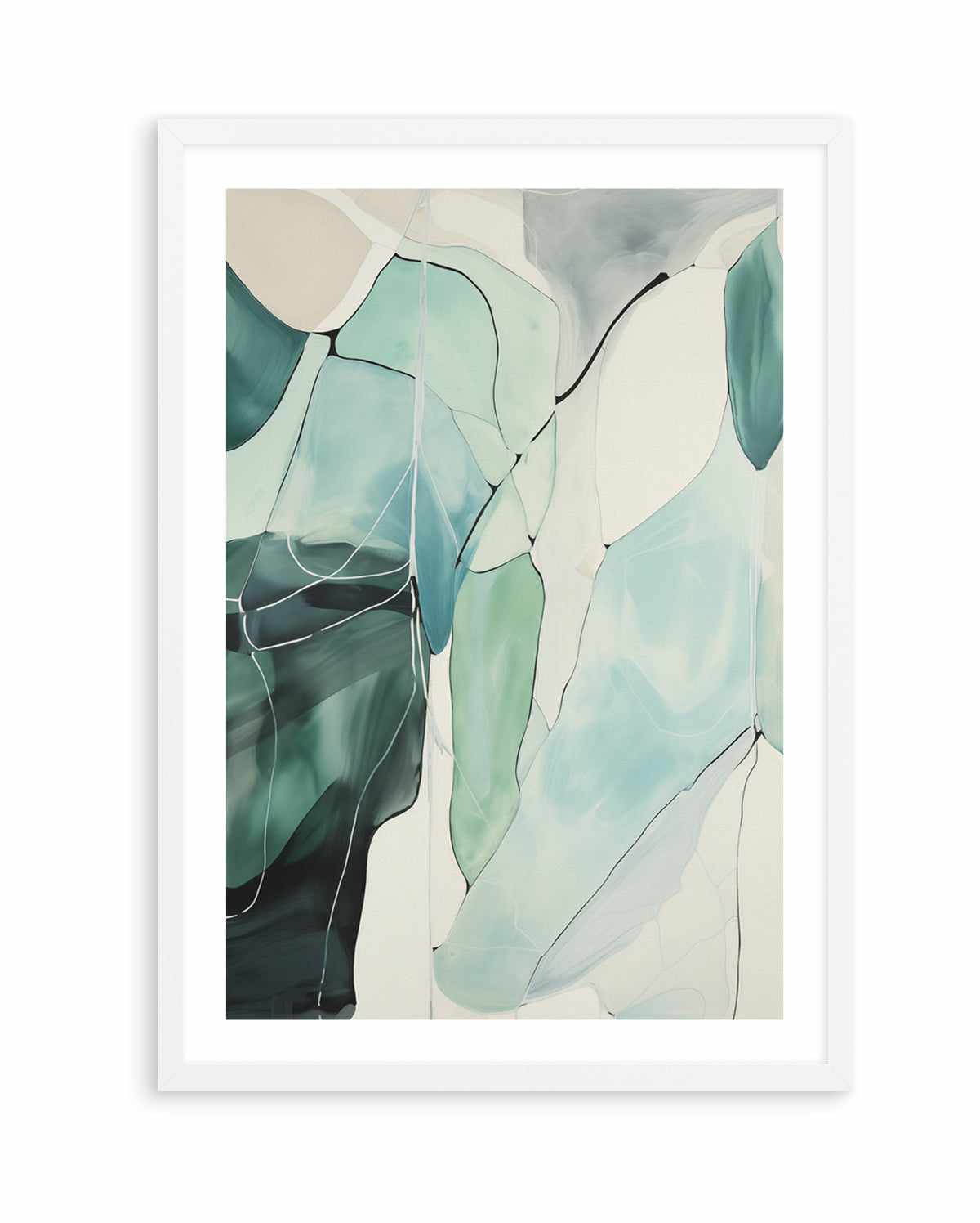 Abstract Seaglass II | Art Print