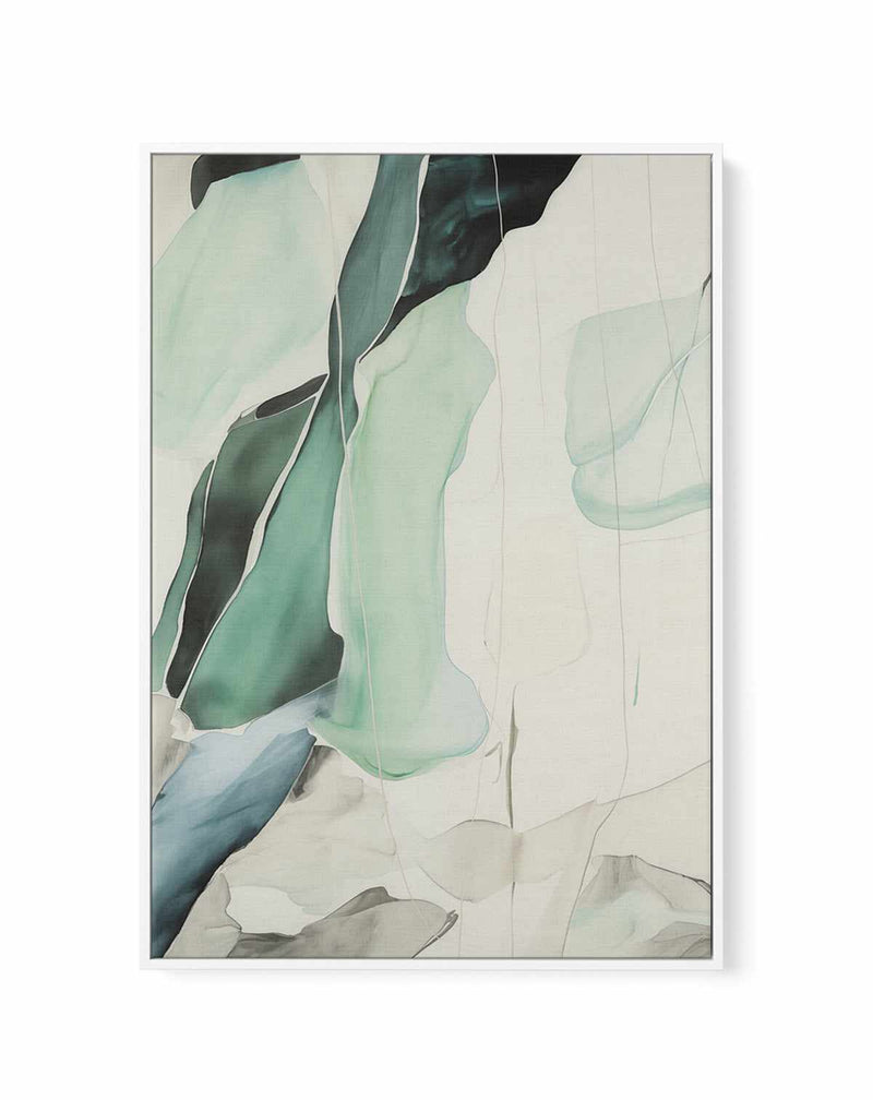 Abstract Seaglass III | Framed Canvas Art Print from Olive et Oriel where you can shop wallpaper and artworks online