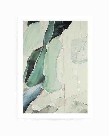 Abstract Seaglass III | Art Print from Olive et Oriel where you can shop wallpaper and artworks online